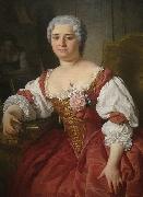 Pierre Subleyras Portrait of Maria Felice Tibaldi oil painting